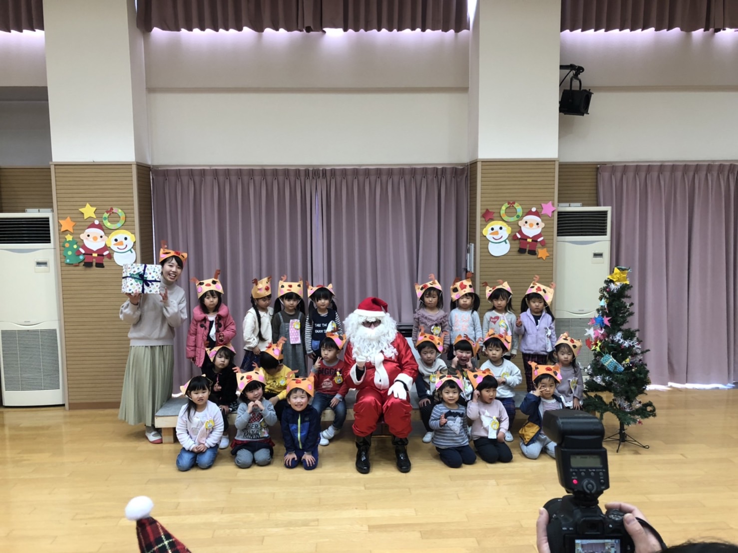 クリスマス会in桃山幼稚園♪