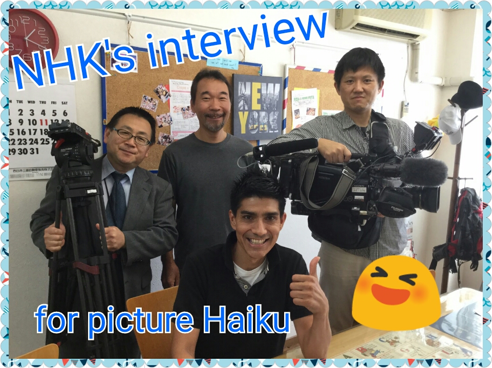 NHK’s interview !!