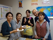 cooking class participants