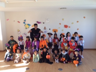 Halloween class at Momoyama